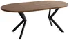 Runder Ausziehbarer Esstisch - Loft Style Tisch mit Produktbild-Vorschau 4