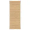 vidaXL Tappeto di bambù 80x200 cm natura Anteprima dell’immagine prodotto 6