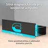 Sada 2 magnetických polic na lednici – Černá – Kovový Náhled obrázku produktu 6