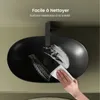 EMKE Aufsatz-Waschtisch aus Keramik – Ovales Design in Produktbild-Vorschau 4