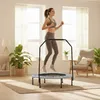 Trampolína Relaxdays s držadlom, Ø 102 cm, skladateľná Náhľad obrázku produktu 2