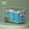 Outsunny 33 Liter Kompressor Kühlbox elektrische Kühlbox Produktbild-Vorschau 3