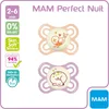 MAM Perfect Night Schnuller — 2 bis 6 Monate — ultraweiches Produktbild-Vorschau 3