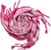 Palituch - pink - weiß - Kufiya PLO Tuch Produktbild-Vorschau 2