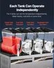 SucceBuy Slush machine 4 x 12 L, Kostkarka do lodu 1650 W Podgląd zdjęcia produktu 5