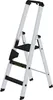 Stufen-Stehleiter 250 kg einseitig begehbar mit clip-step Produktbild-Vorschau 1