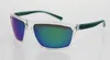 INVU. Sportbrille transparent-grau, Spiegel grün Produktbild-Vorschau 1