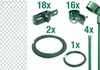 Alberts 634872 Recinzione in rete metallica come set Anteprima dell’immagine prodotto 11