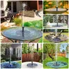 INF Solar Springbrunnen mit bunter Beleuchtung und 6 Düsen Produktbild-Vorschau 5