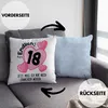 Trendation - 18. Geburtstag Deko-Kissen mit Füllung 40x40 Produktbild-Vorschau 2