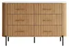 Komoda "Kokunse" s 6 zásuvkami, rozmer 120 x 42 x 78 cm, Náhľad obrázku produktu 2