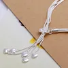 Damen Armband Silber Mehrreihig mit Herz Anhänger, J0766 Produktbild-Vorschau 2