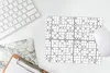 MuchoWow® Mauspad Mousepad Sudoku - Puzzle - Muster 23x19 Produktbild-Vorschau 5