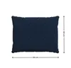 POKAR Coussin de salon Coussin d'assise, Couleur:Bleu Voir les images du produit 4