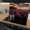 Wallario Herdabdeckplatte aus Glas, Größe 80 x 52 cm Produktbild-Vorschau 3