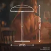 Briloner Caxa Lampada da tavolo LED senza fili IP44, Anteprima dell’immagine prodotto 12