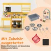 COSTWAY cucina di fango, cucina per bambini, cucina da Anteprima dell’immagine prodotto 4