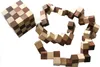 Schlangenwürfel 4x4 Gr. L - 8 cm Kantenlänge - Snake Cube - Produktbild-Vorschau 1