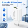 20W USB-C GaN Ladegerät mit 1m USB-C Ladekabel (20W) - Produktbild-Vorschau 7