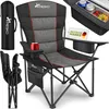 TRESKO® Campingstuhl Faltbar bis 200kg | Faltstuhl mit Produktbild-Vorschau 1