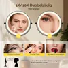 Schminktischspiegel 20 cm, 1X/10X, LED, höhenverstellbar, 3 Lichtfarben Productafbeelding-voorbeeld