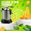 A citrus juicer is shown with oranges and juice, suggesting a healthy summer drink. Náhľad obrázku produktu