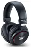 A pair of black headphones with red accents. Anteprima dell’immagine prodotto