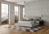 ITYHOME - Gepolstertes Bett mit Lattenrost 160x210 mit Produktbild-Vorschau 4