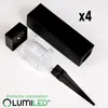 LUMILED Solární světla Zahradní sada 4 solárních lamp se Náhled obrázku produktu 7