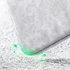 A close-up of a gray laptop bag corner with green arrows indicating shock absorption. Anteprima dell’immagine prodotto