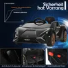 COSTWAY Samochód dziecięcy Lamborghini 12V z pilotem 2.4G, Podgląd zdjęcia produktu 3