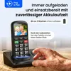Protectly® Seniorenhandy 4G – SOS, Ladestation mit Tasten Produktbild-Vorschau 8