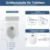 Puluomis WC-Sitze Toilettensitz mit Fernbedienung, Produktbild-Vorschau 4