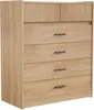 HOMAVO DG1 Commode - Design moderne, 6 tiroirs spacieux, Voir les images du produit 1