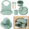 MoMi AMI - Set di stoviglie per bambini in silicone - Set Anteprima dell’immagine prodotto 1