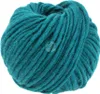 A ball of teal yarn on a white background. Produktbild-Vorschau