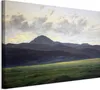 Italienischer Leinwand Leinwandbild - Berglandschaft in Produktbild-Vorschau 1