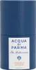 A cylindrical blue box with a white label featuring product details. Náhľad obrázku produktu