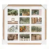 A collage of 12 photos depicting scenes and elements related to Mediterranean or Italian countryside, featuring olive trees, architecture, and fruit. Podgląd zdjęcia produktu