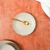 Lot de 6 Assiettes - HOME DECO FACTORY - Sahara - Beige - Voir les images du produit 1