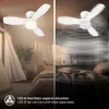 Stropní ventilátor s osvětlením Dálkové ovládání Ventilátor Náhled obrázku produktu 3