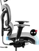 A close-up side view of an ergonomic office chair. Anteprima dell’immagine prodotto