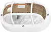 Osram LED Wandleuchte Bulkhead Essential Oval E27 weiß Produktbild-Vorschau 2