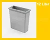 Hailo 12 Liter Inneneimer 1122459 hellgrau 320 x 141 x 350 Produktbild-Vorschau 2