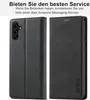 Samsung Galaxy A05S Handyhülle Leder Wallet mit Ständer und Produktbild-Vorschau 7
