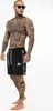 Herren Beachshorts normale Passform KIRBUSTER Black/White Produktbild-Vorschau 2