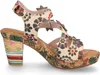 Laura Vita Laura Vita Sandalette Beige Produktbild-Vorschau 19