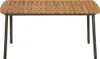 5-tlg. Garten-Essgruppe Poly Rattan Grau Produktbild-Vorschau 3