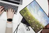 MuchoWow® Laptop Hülle 13 Zoll Sommer - Blumen - Ölfarbe Produktbild-Vorschau 2