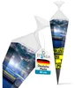 itenga Schultüte Zuckertüte 6eckig 85cm Polizei Verschluss Produktbild-Vorschau 3